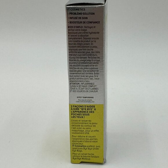It Cosmetics Bye Bye Under Eye Bags Rapid Bag Reducer 0.5oz Sealed New - Picture 2 of 9